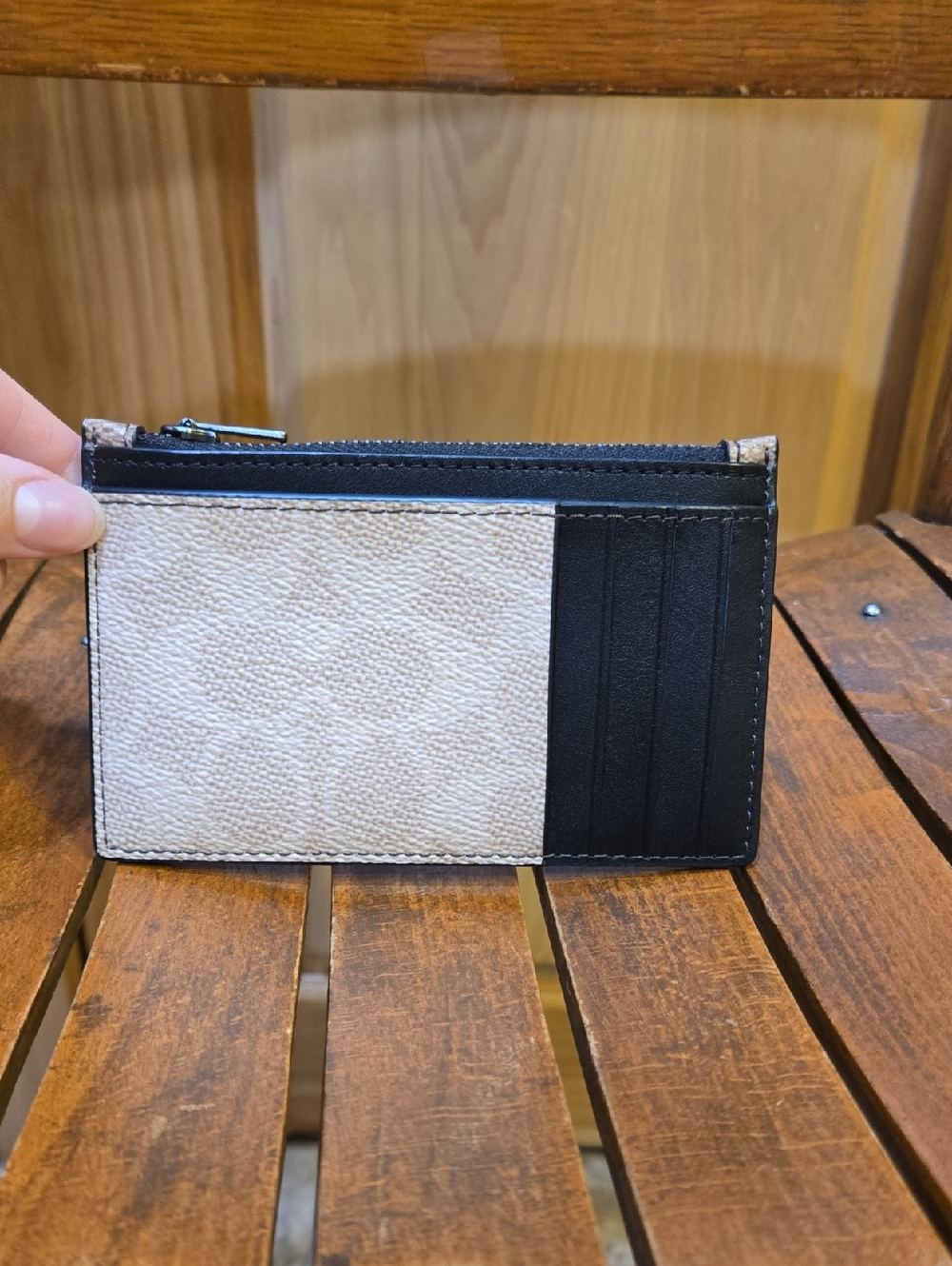 Coach Zip Card Case